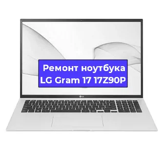 Замена кулера на ноутбуке LG Gram 17 17Z90P в Новосибирске